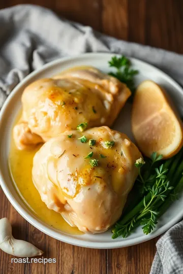 Sear Chicken Thighs in Garlic Butter Sauce ingredients