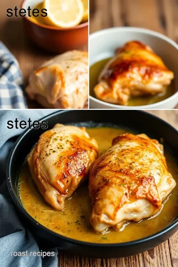 Sear Chicken Thighs in Garlic Butter Sauce steps