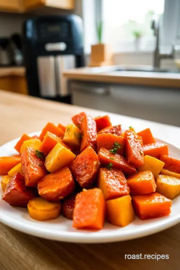 Crispy Roasted Carrots and Red Potatoes in Ninja Air Fryer steps