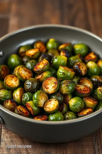 Roasted Brussels Sprouts with Garlic Flavor steps