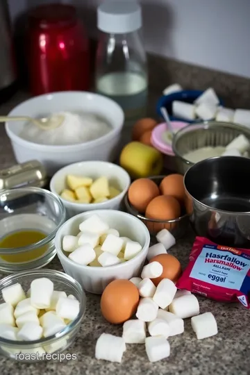 Delicious Roasted Marshmallow Cream Éclairs ingredients