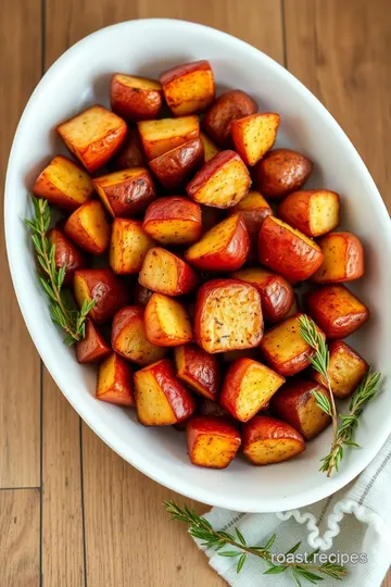 Crispy & Flavorful Roasted Red Potatoes ingredients