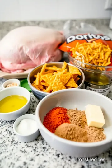 Doritos Gourmet Roasted Turkey with Cracked Pepper ingredients