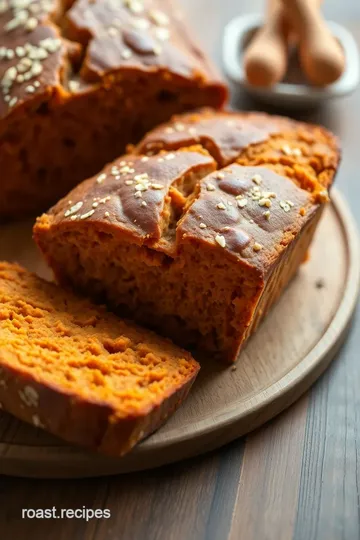 Easy Sweet Potato Bread Recipe presentation