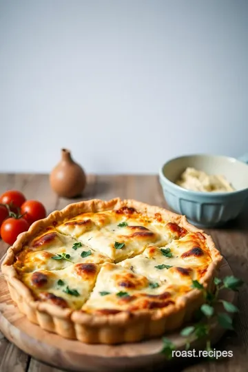 Creamy Dreamy Quiche presentation