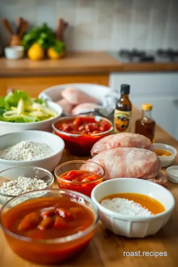 Honey Roasted Barbecue Sauce Chicken ingredients