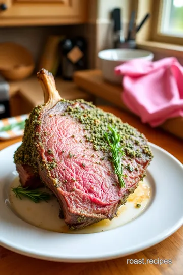 Herb-Crusted Prime Rib Roast steps