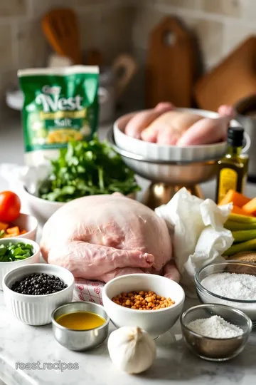 Herb-Roasted Chicken with Root Vegetables ingredients