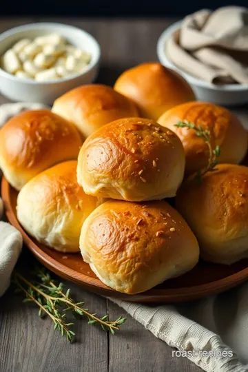 Overnight Soft Dinner Rolls: Effortless and Irresistible presentation