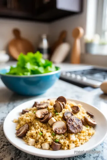 Metropolitan Market Roast Mushroom Couscous Salad steps