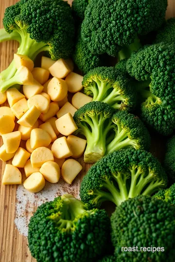 Crispy Edge Roast Broccoli: A Flavorful Crunch in Just 25 Minutes! ingredients