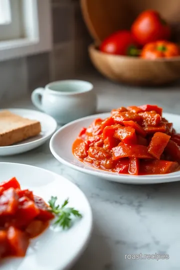 Roasted Red Pepper Sauce steps