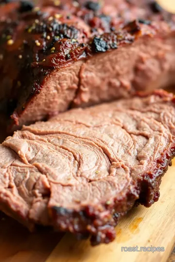 Tender Roaster Oven Brisket presentation