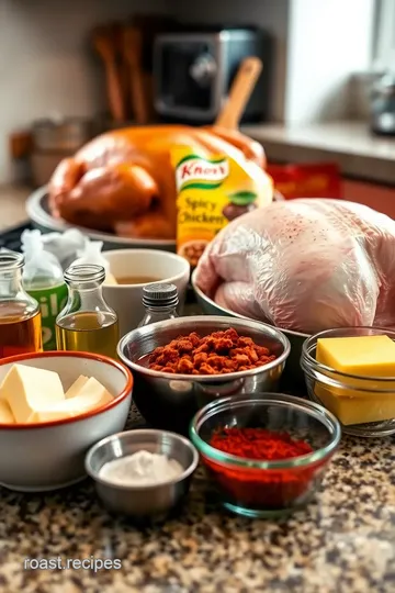 Knorr Spicy Roast Chicken Cook-In-Bag ingredients