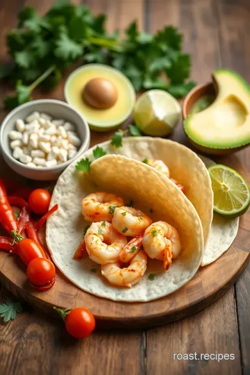 Sautéed Shrimp Tacos with Tangy Lime ingredients