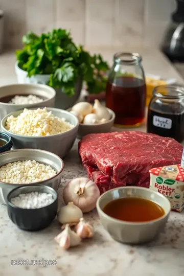 Golden Corral-Style Pot Roast ingredients