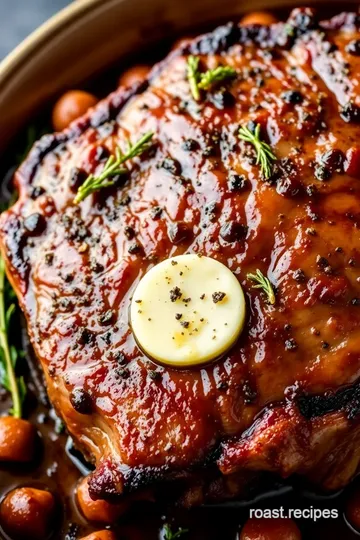 Classic Delmonico Roast presentation