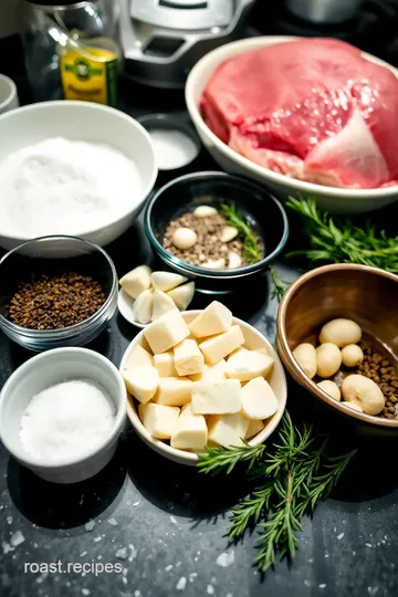 Perfect Prime Rib Roast ingredients