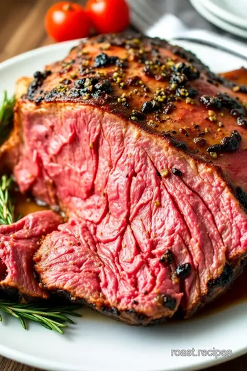 Perfect Prime Rib Roast presentation