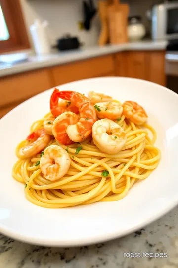 Shrimp and Garlic Pasta Recipe steps