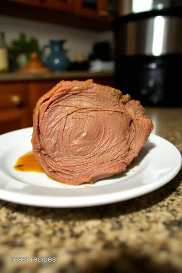 Slow-Cooked Savory Deer Roast in Crock Pot steps