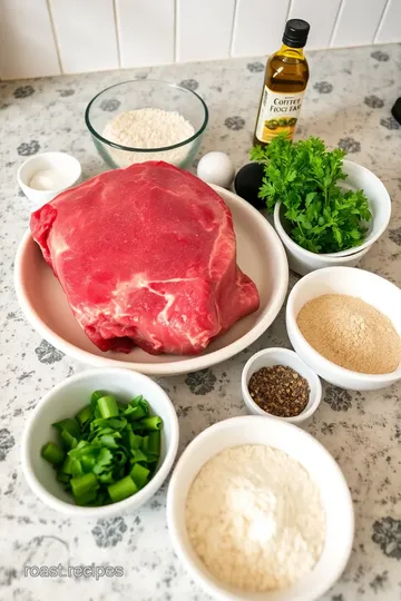 Slow-Cooked Chuck Roast with Vegetables ingredients