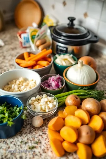 Slow Cooker Elk Roast - Tender & Hearty ingredients