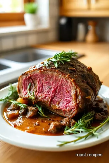 Slow Roasted Beef Shoulder with Herbs steps