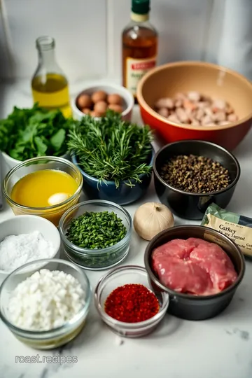 Slow-Roasted Cross Rib Wagyu Chuck Roast with Garlic Herb Crust ingredients