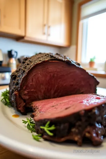 Slow-Roasted Cross Rib Wagyu Chuck Roast with Garlic Herb Crust steps