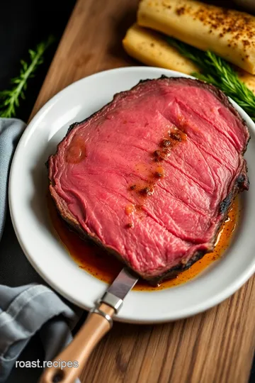 Smoked Sirloin Tip Roast: A Flavorful Feast presentation