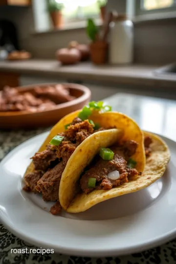 Smoking Beef Chuck Roast for Tacos steps