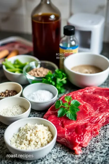 Sous Vide Ribeye Recipe ingredients