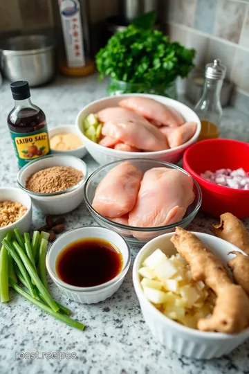 Sweet Onion Chicken Teriyaki ingredients