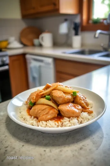 Sweet Onion Chicken Teriyaki steps