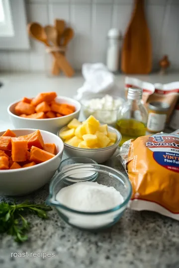 Ultimate Baked Sweet Potato Fries Recipe ingredients