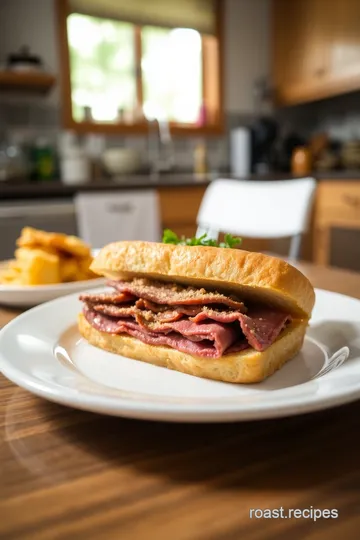 Ultimate Open-Faced Roast Beef Sandwich with Rich Gravy steps