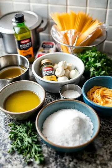 Weber Roasted Garlic and Herb Seasoning Pasta: Easy & Delicious Comfort Food! ingredients