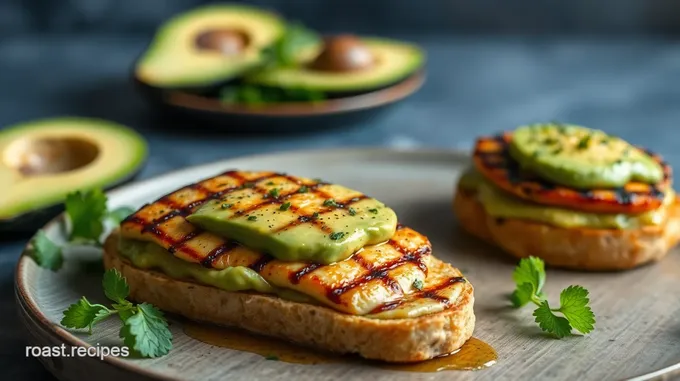 Grilled Chicken Avocado Melt Delight