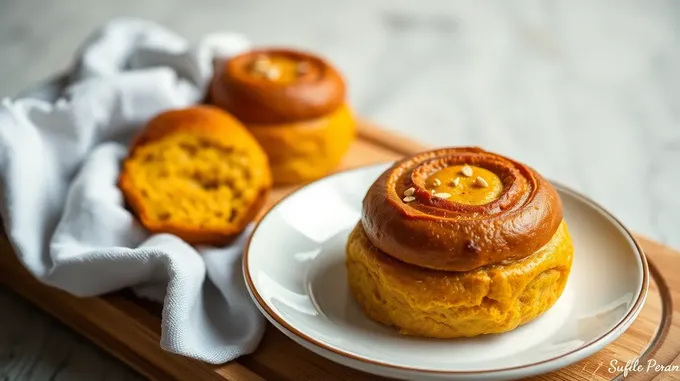 Delicious Pumpkin Bread Rolls Recipe