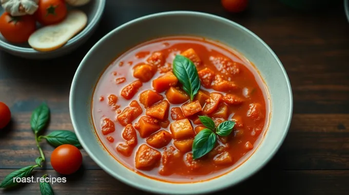 Ina Garten's Roasted Tomato Basil Soup