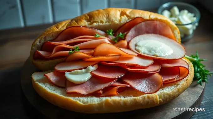 Ultimate Cold Cut Combo Sandwich